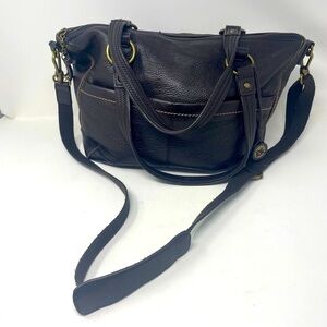 The Sak Leather Hobo Bag – Brown  Crossbody & Arm Straps